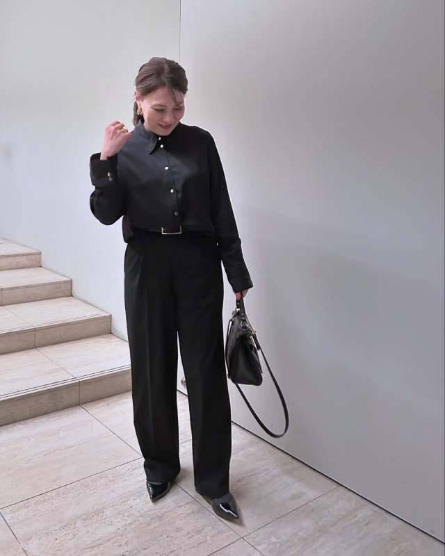 シャツを合わせる！