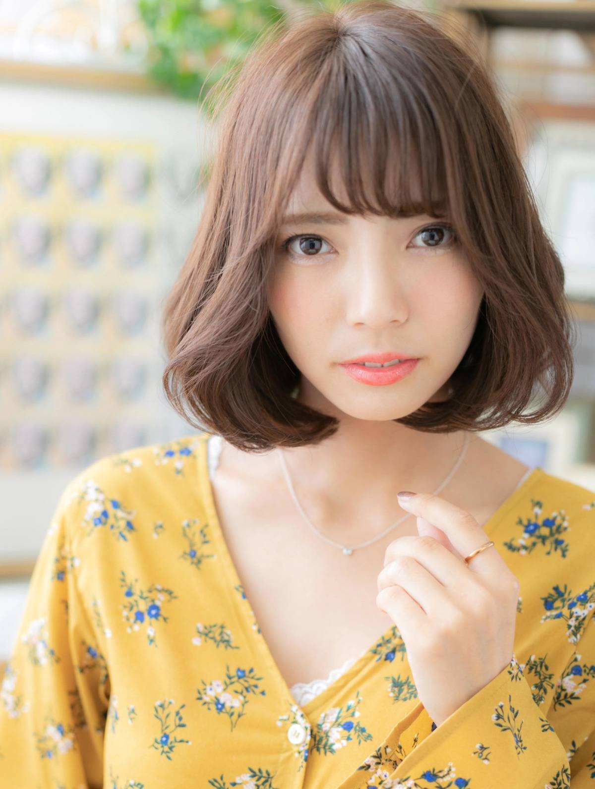 ニュアンスカールボブ