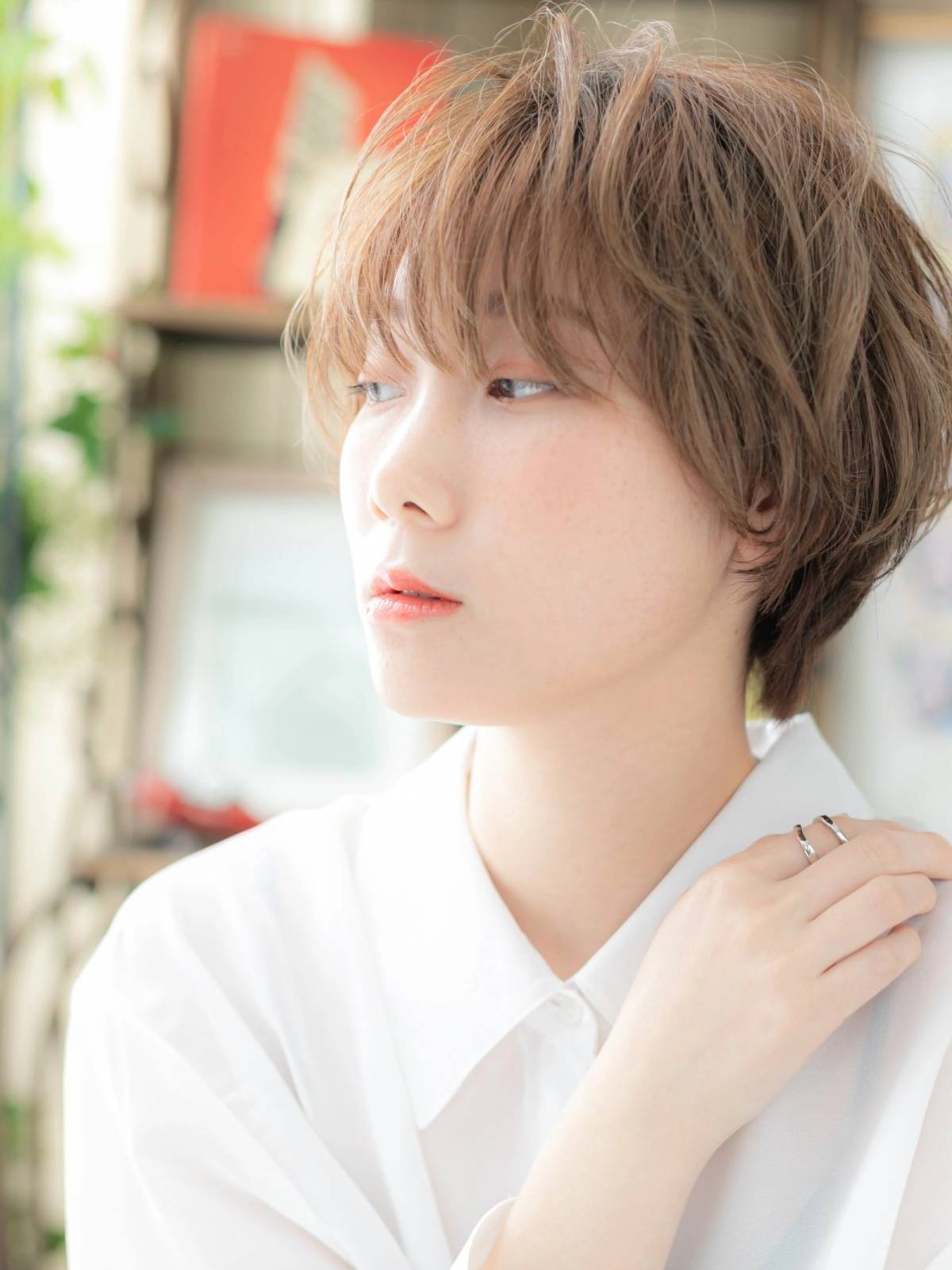 ほつれ感ショート