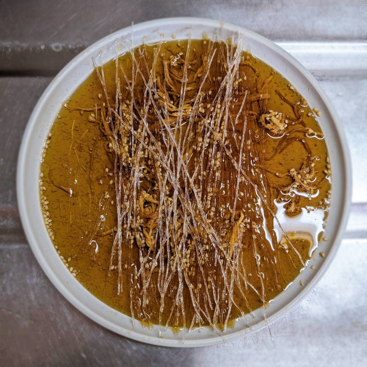 いちまさ公式の「カニかまと切り干し大根の具沢山春雨サラダ」のレシピ