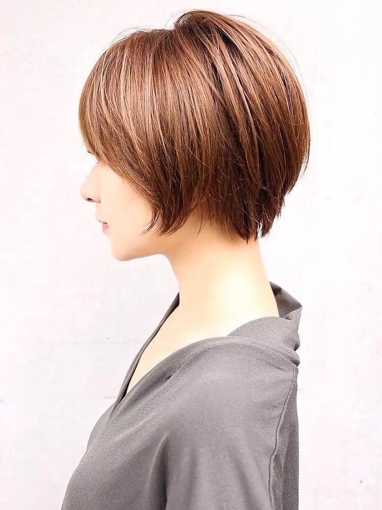 まとまり感丸みショート