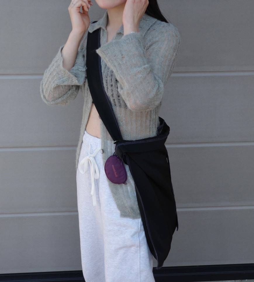 ohotoro メッシュニットカーディガン