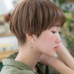  シンプルマッシュショート 