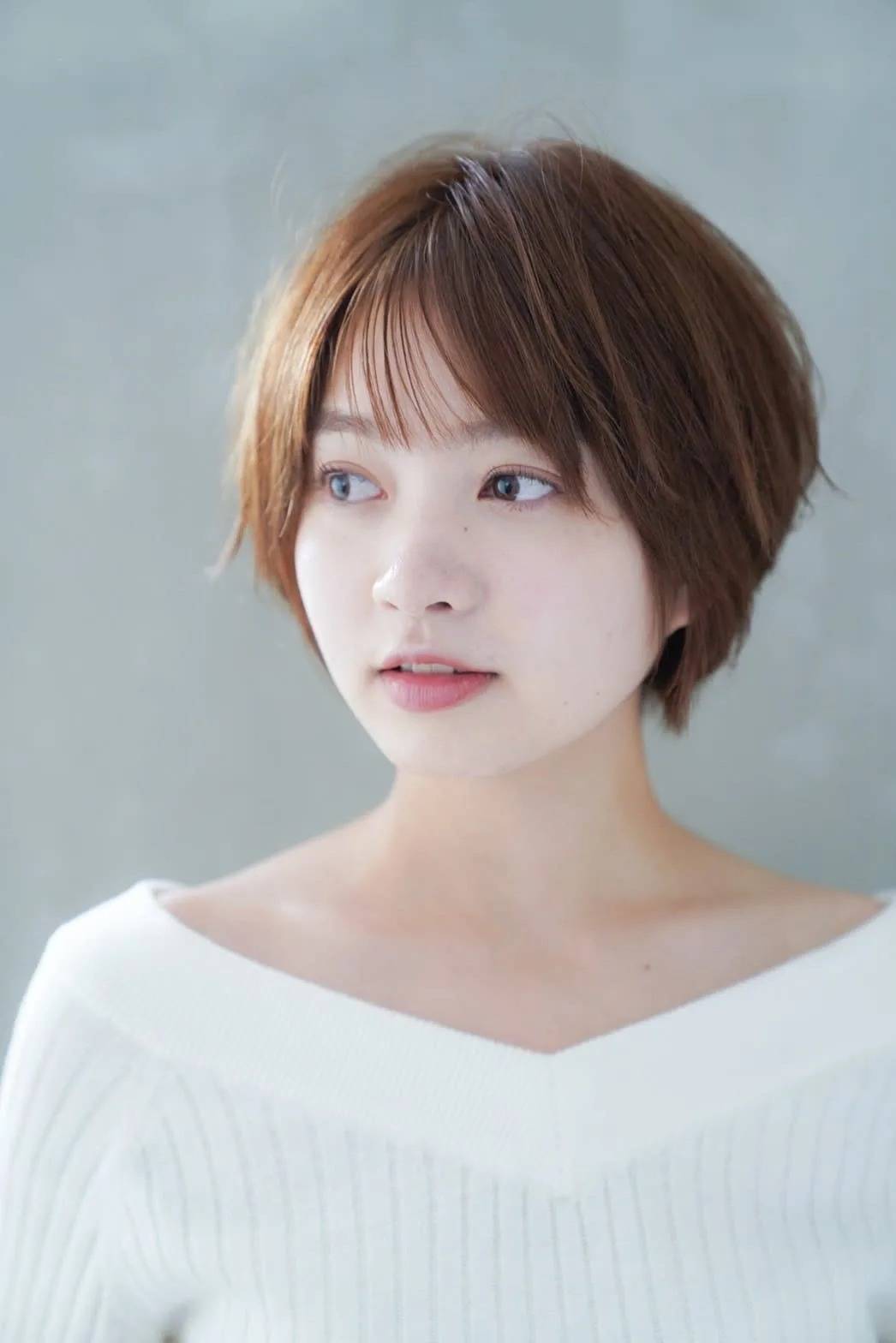 抜け感ナチュラルショート