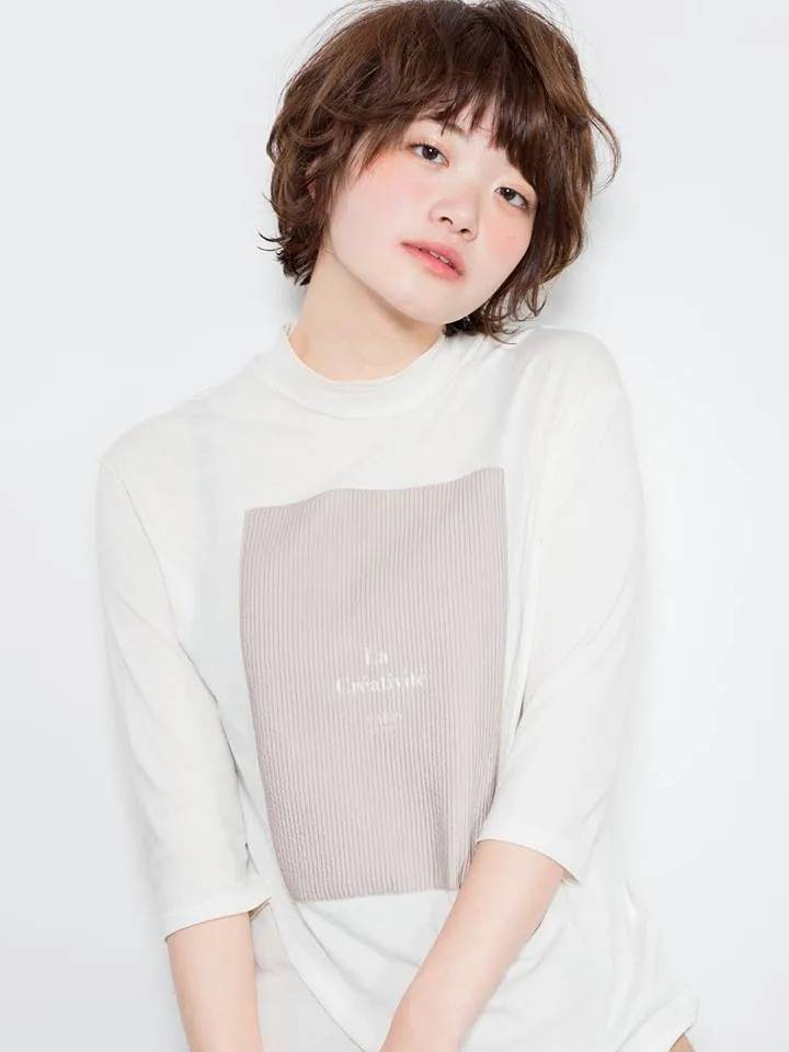 ゆるカールショート