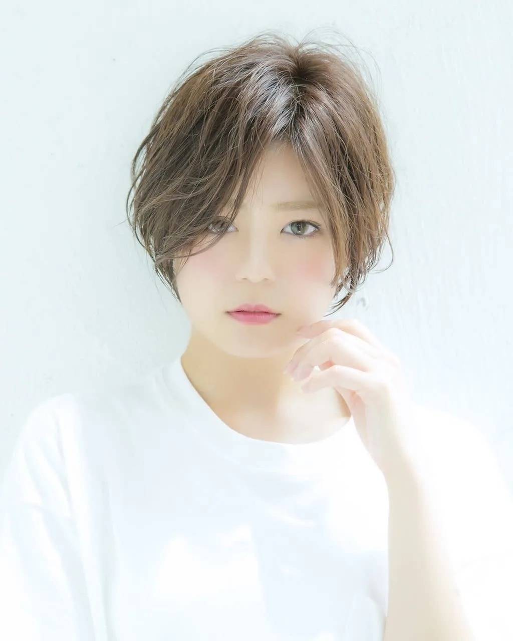 大人っぽいナチュラルショート