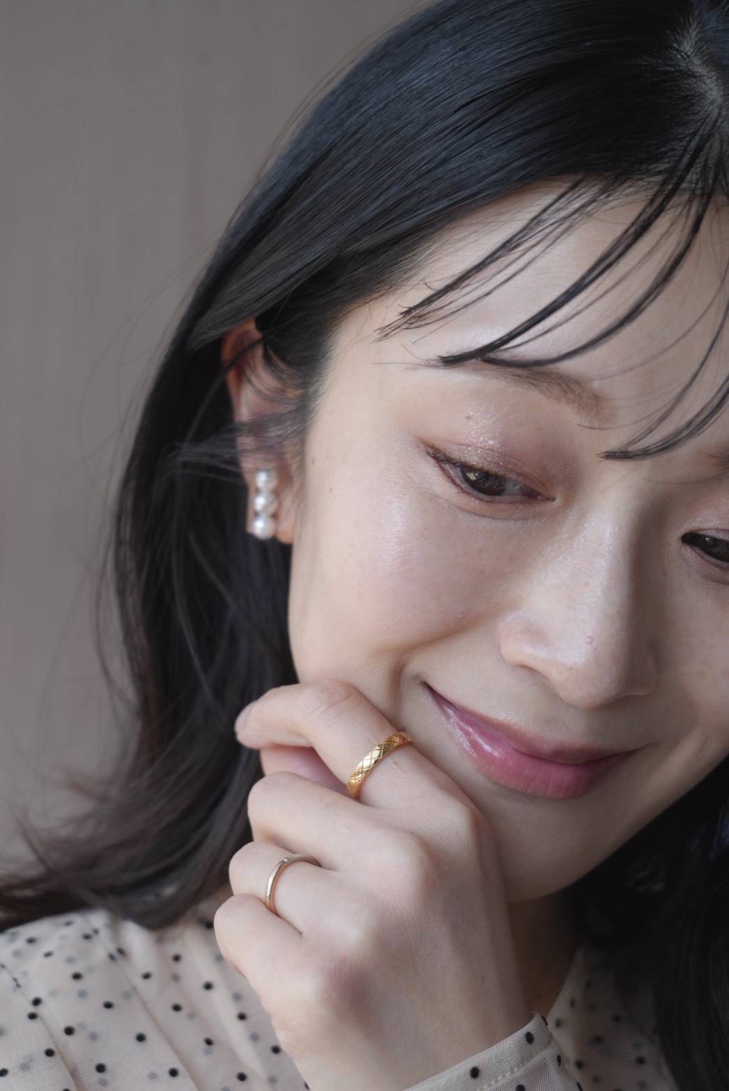 SUQQU リキッドファンデーションでメイク