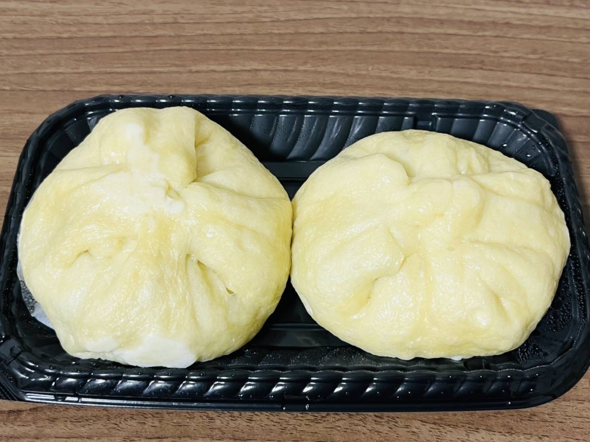 かなり大きすぎる肉まんだよ……！