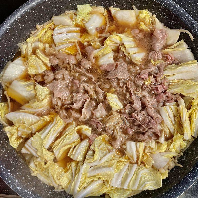 ヤマキ公式の「白菜がごちそう牛こますき煮」のレシピ