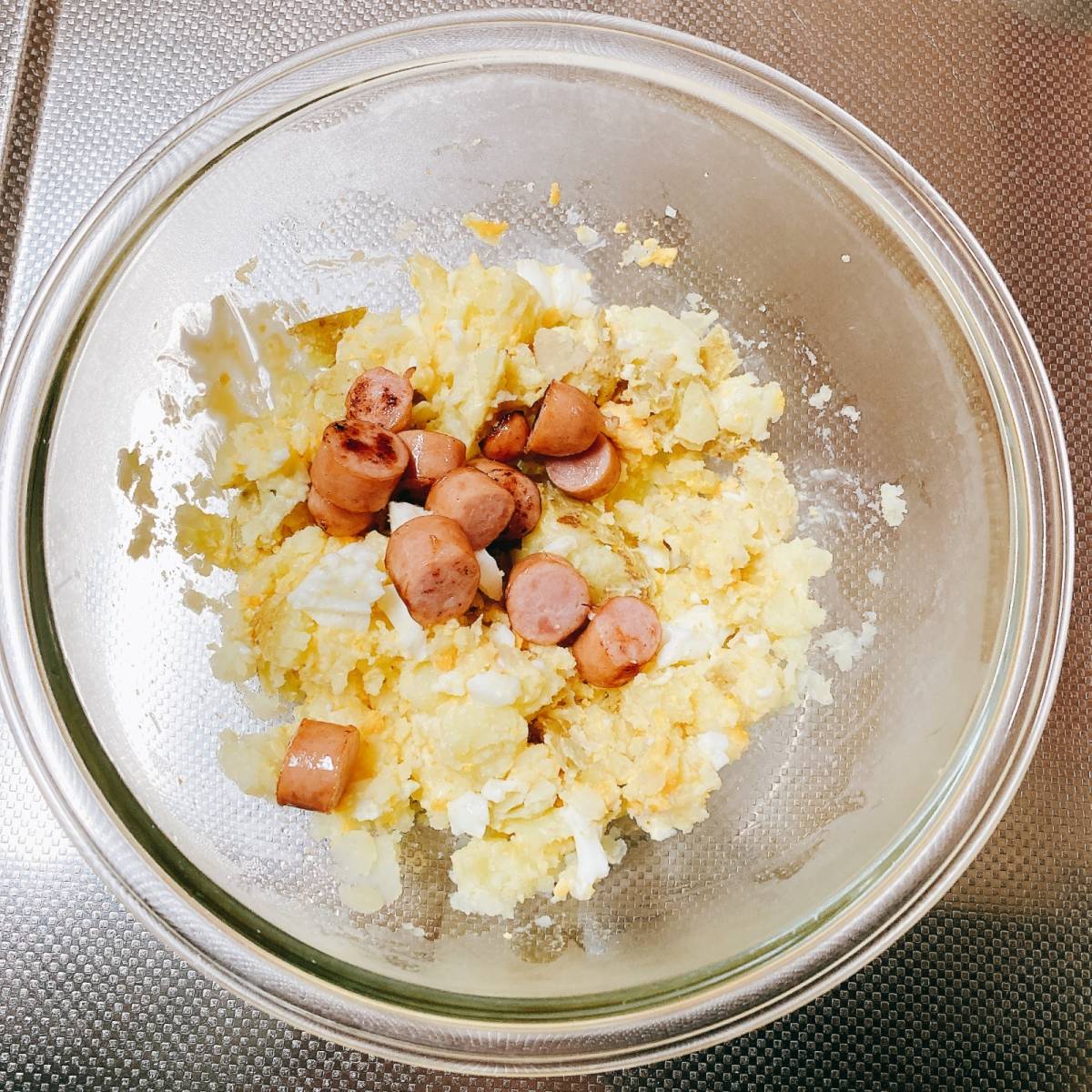 JAグループ公式の「じゃがいもとゆで卵の柚子胡椒マヨ和え」のレシピ