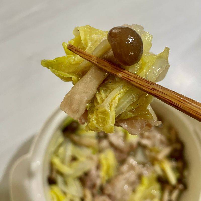 JAグループ公式の「白菜と豚肉の蒸し煮」のレシピ