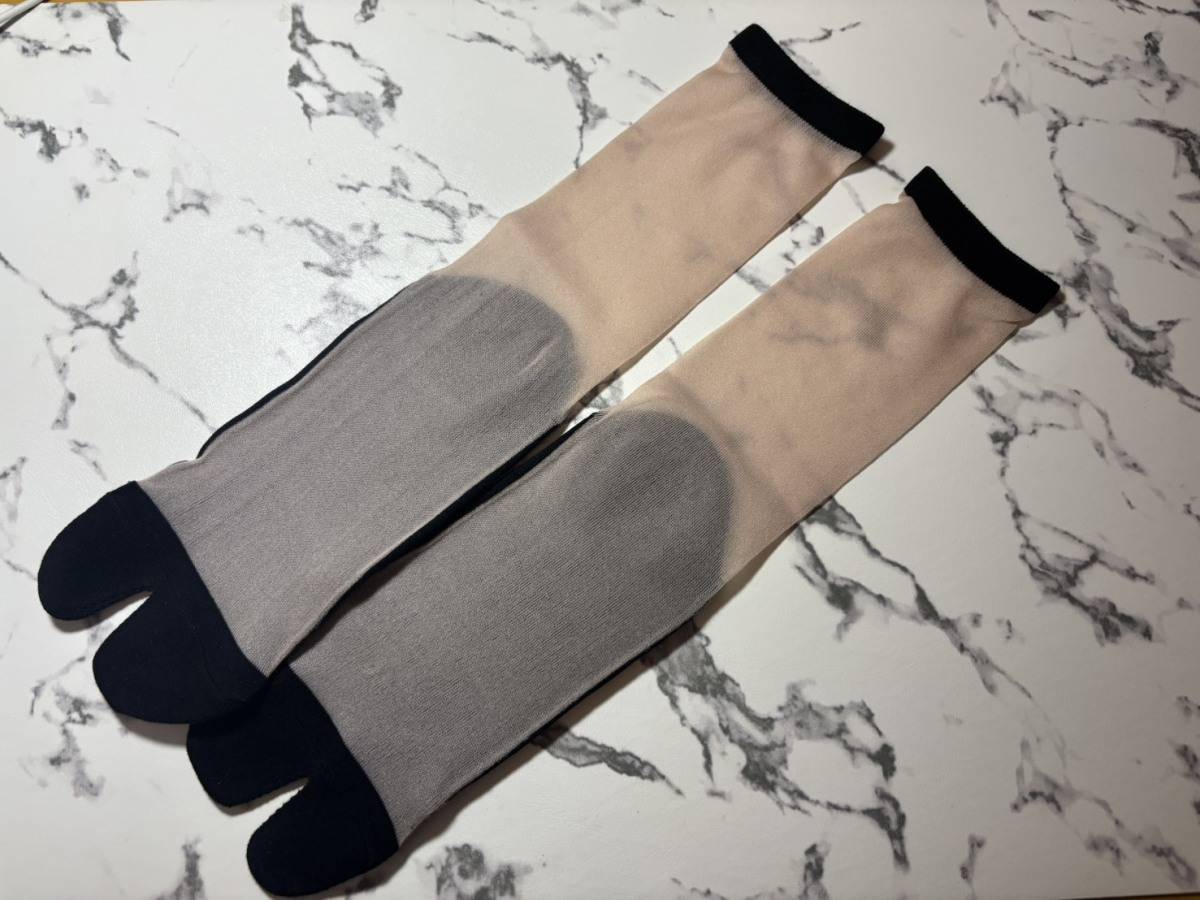 3COINS ストッキング風足袋クルーソックス　評価