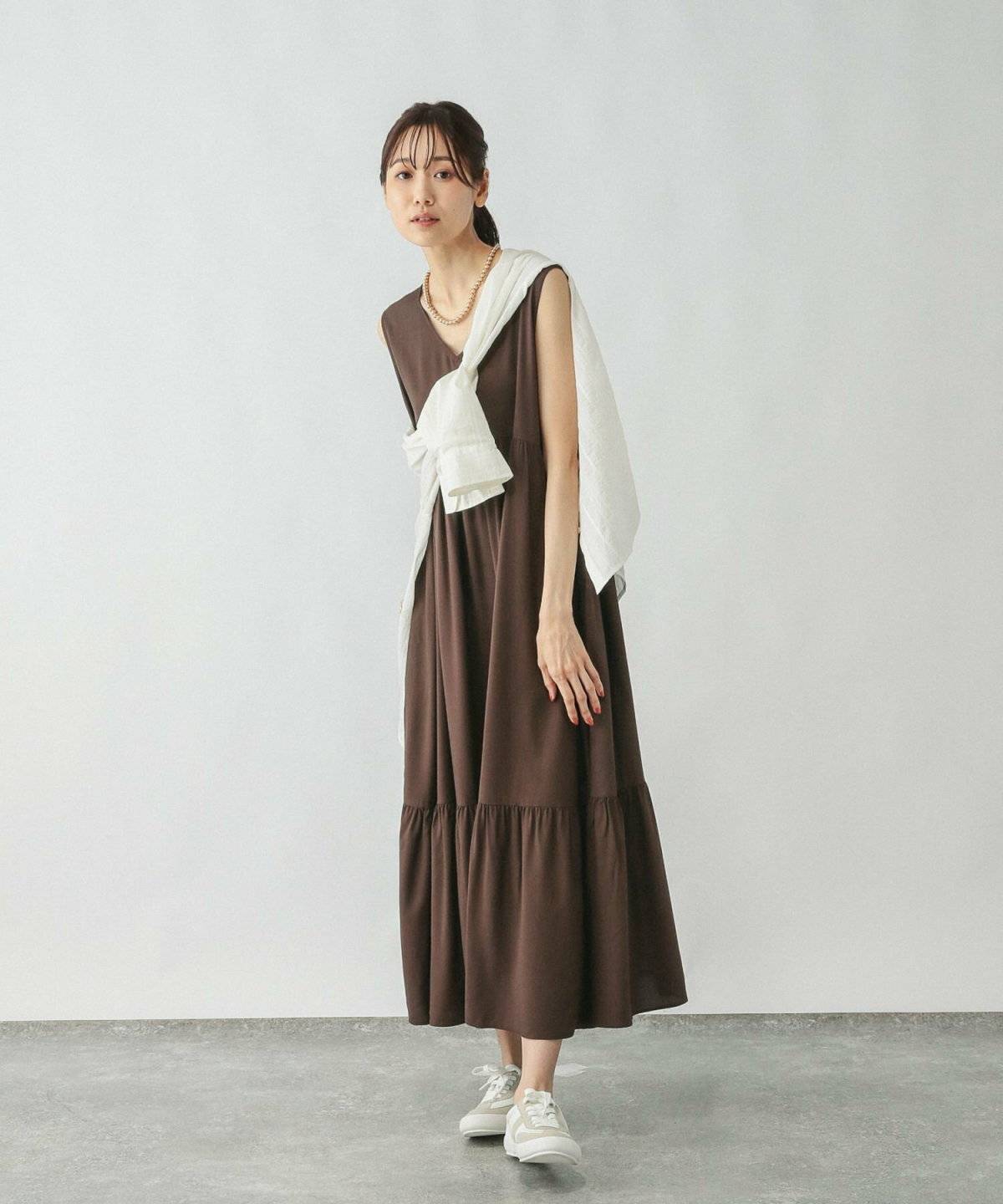 落ち着きカラーで大人コーデ