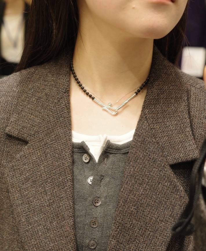 GARNIのオニキスネックレス