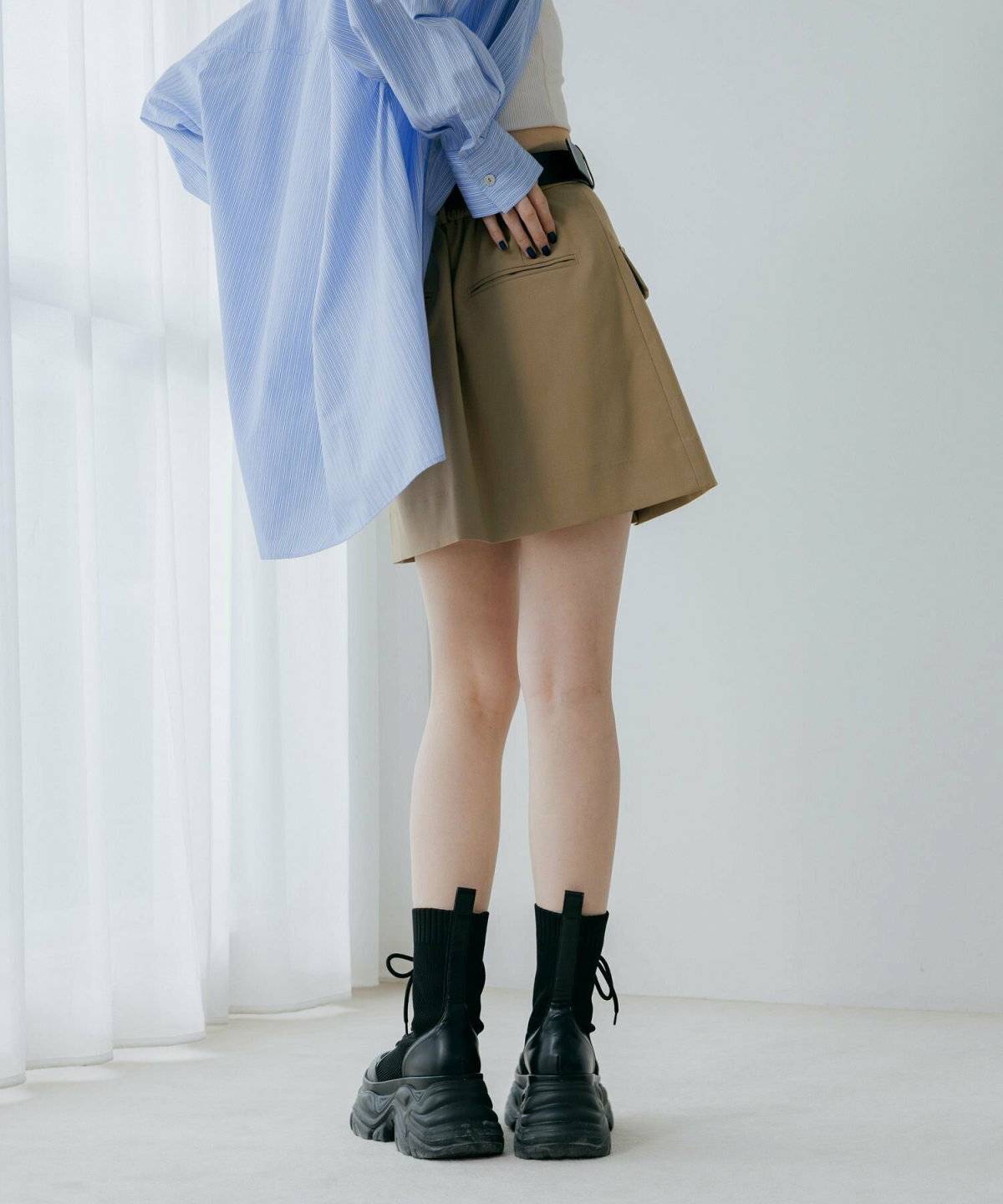 ミニスカートコーデ