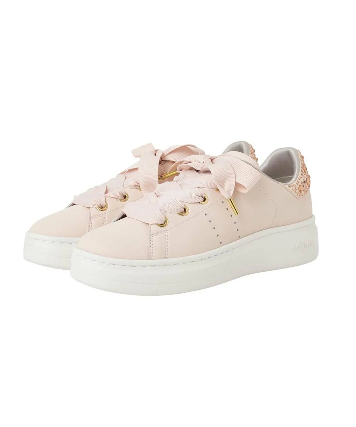 +diana ラインストーン付きリボンスニーカー