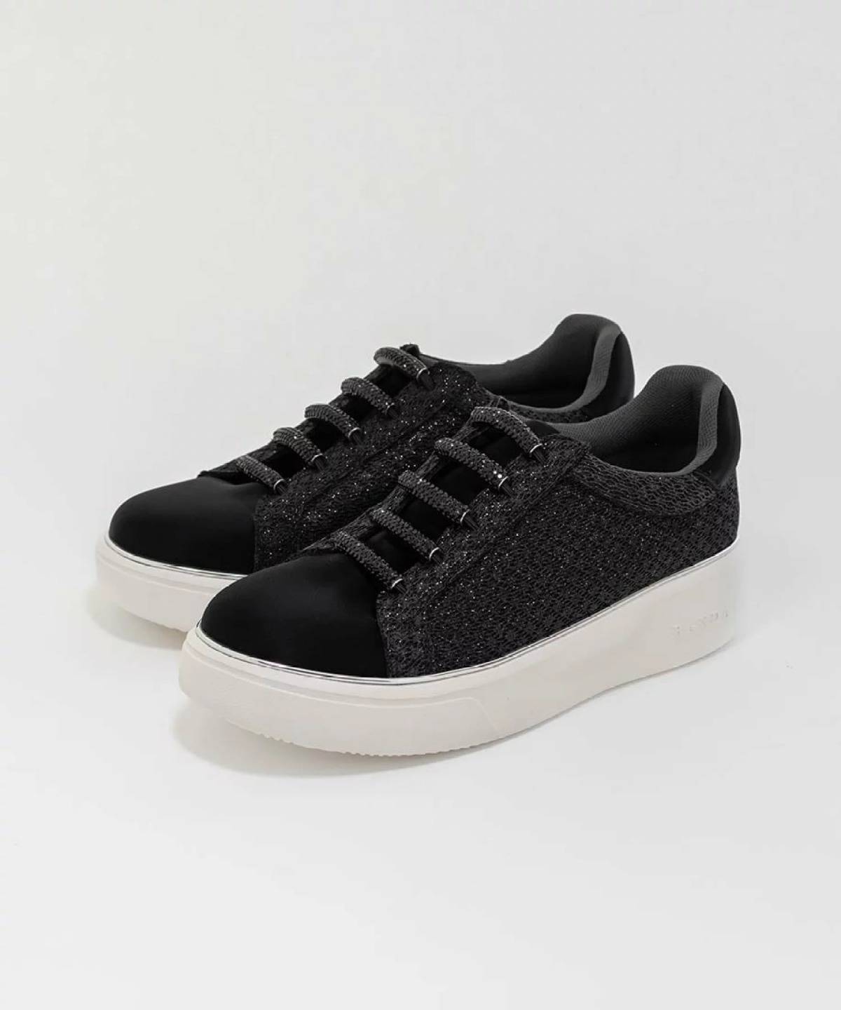 RANDA ビジューパーツグリッタースニーカー