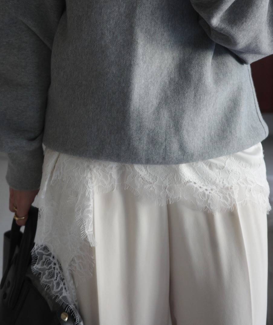 レースキャミコーデ