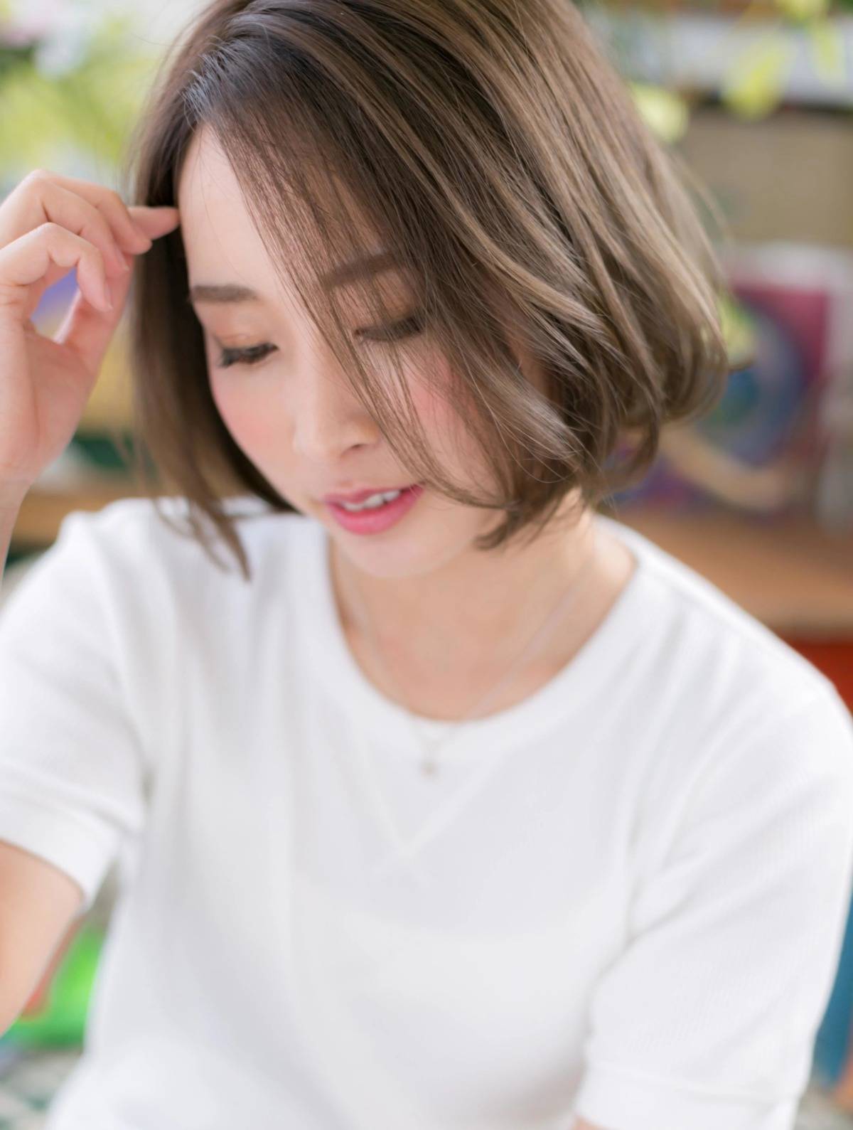 ワンカールのナチュラルボブ