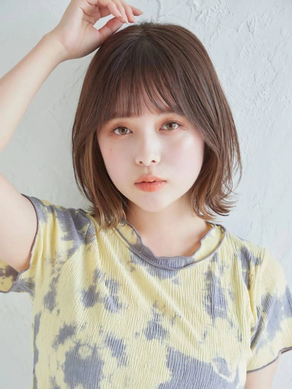 レイヤーくびれボブ