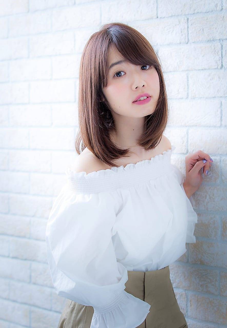 ストレートロングボブ