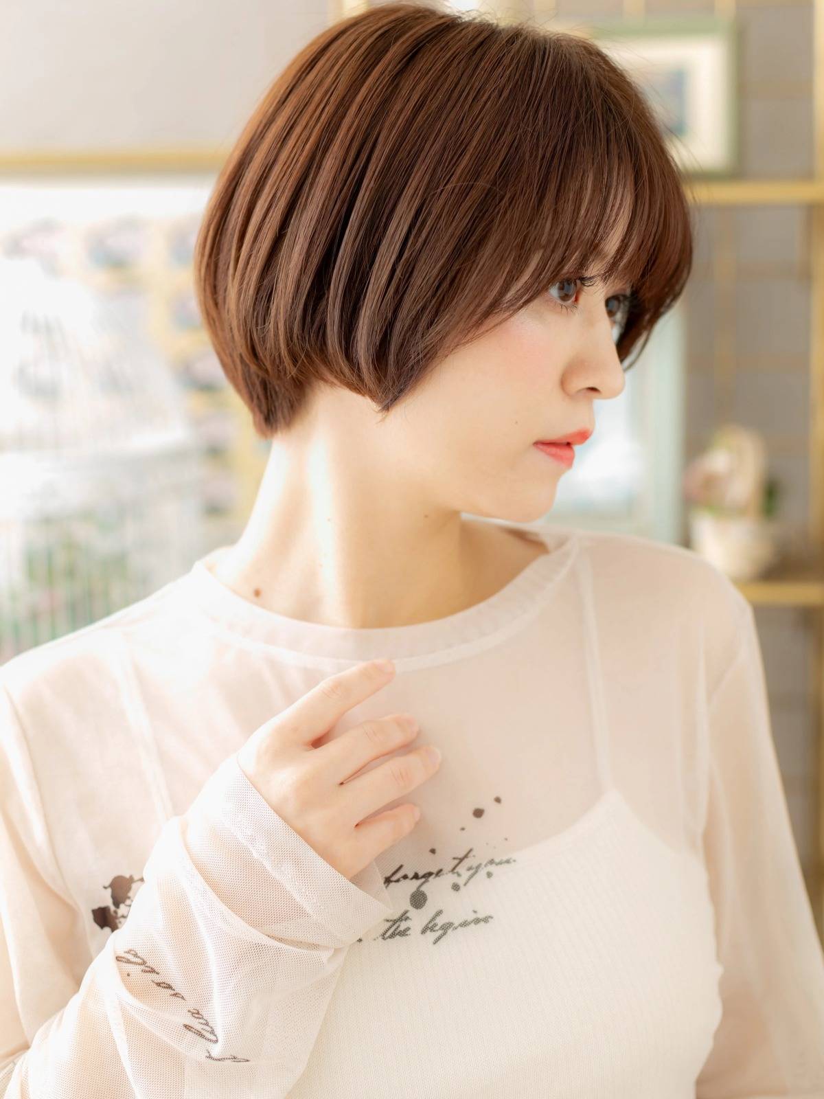 マッシュベースのボブ