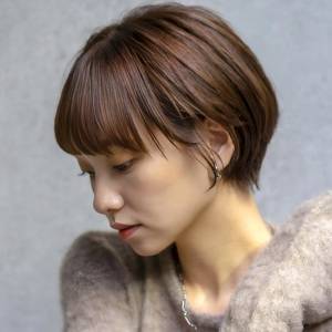  シンプルなまとまり感ショート 