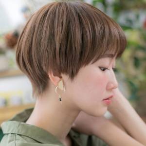  シンプルマッシュショート 