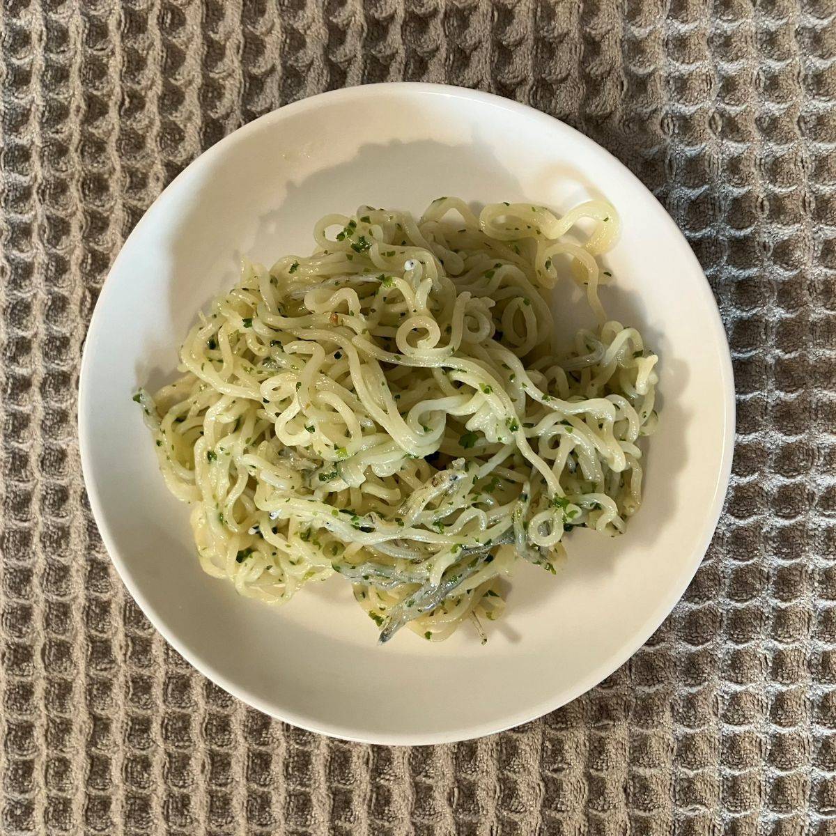 サッポロ一番公式の「あおのり磯焼きラーメン」のレシピ