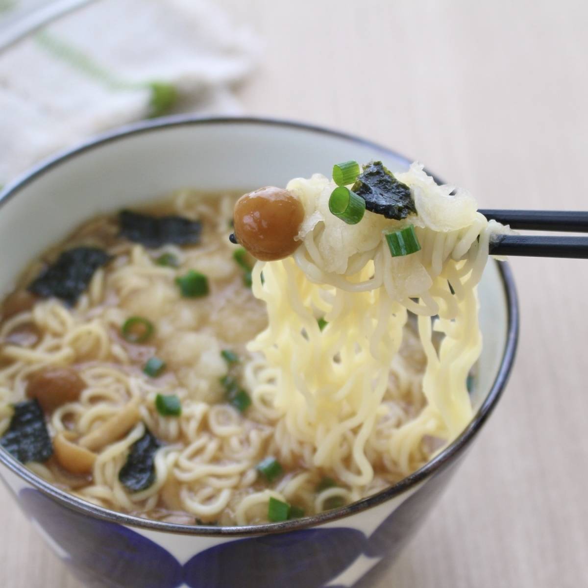 チャルメラ公式の「なめこおろしチャルメラ」のレシピ