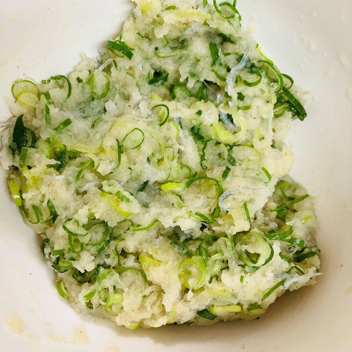 JAグループ公式の「広島県「わけぎとちりめんの大根もち」ＪＡ尾道市」のレシピ