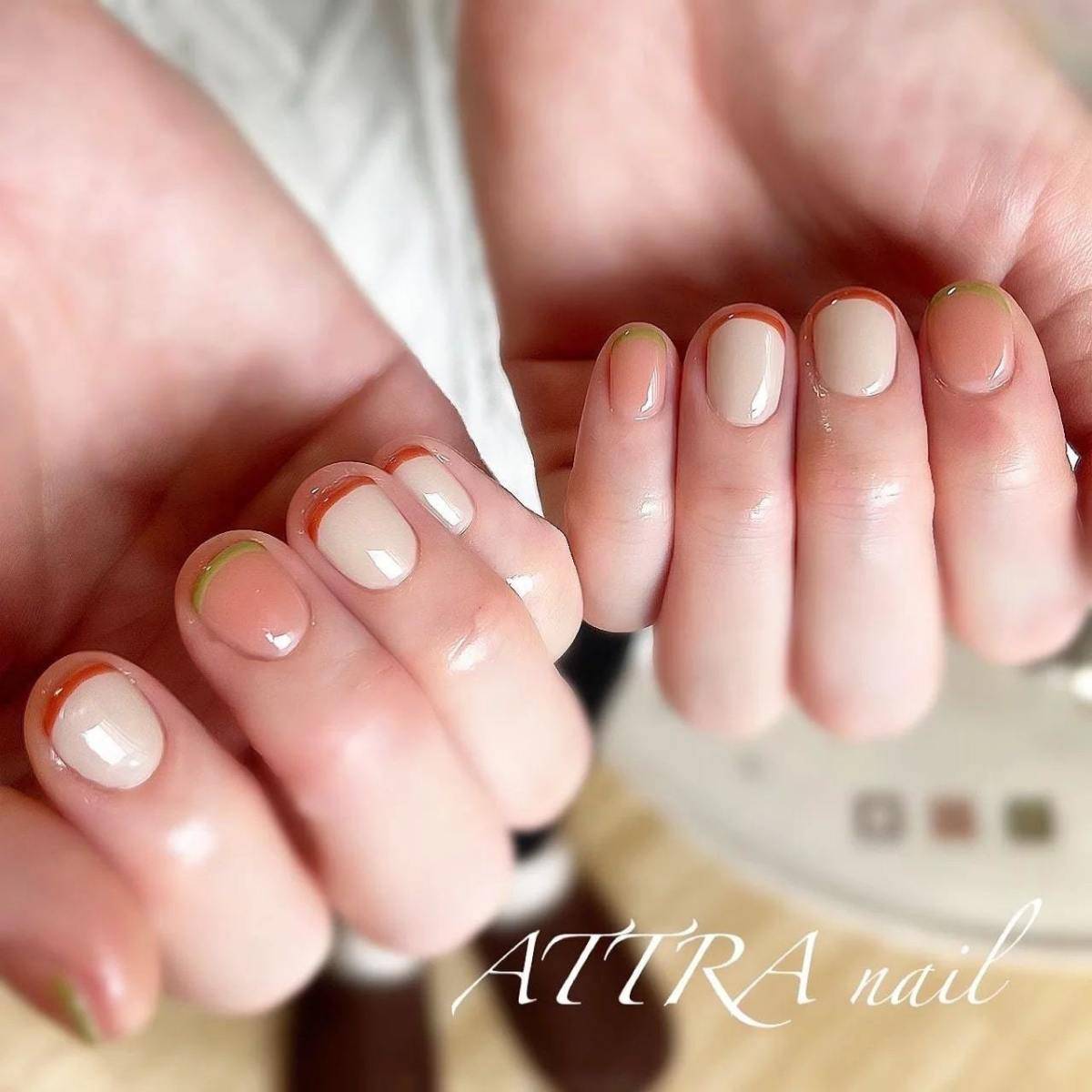 カラフルなスキニーフレンチ