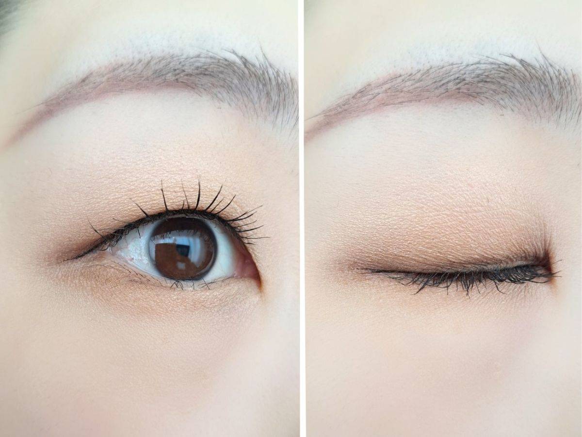 excel(エクセル) スキニーリッチシャドウ N SK01 トゥルーブラウンを使った仕上がり