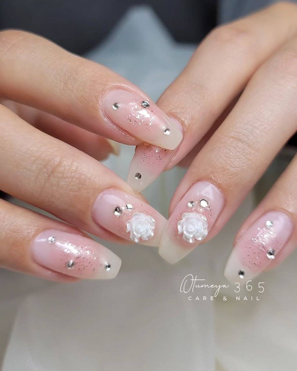 ミルキーピンクネイル