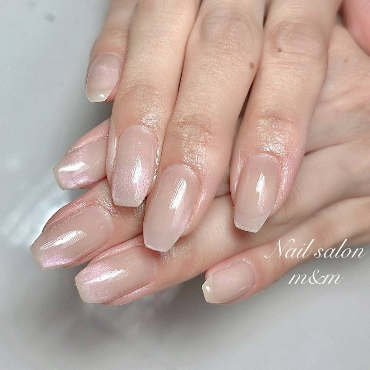 ヌーディーベージュネイル