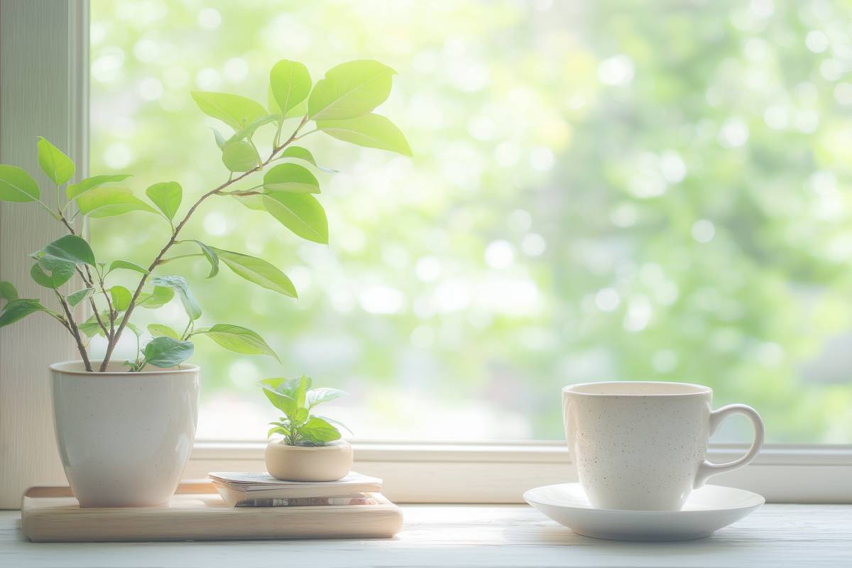 窓　健康運　上がる　観葉植物