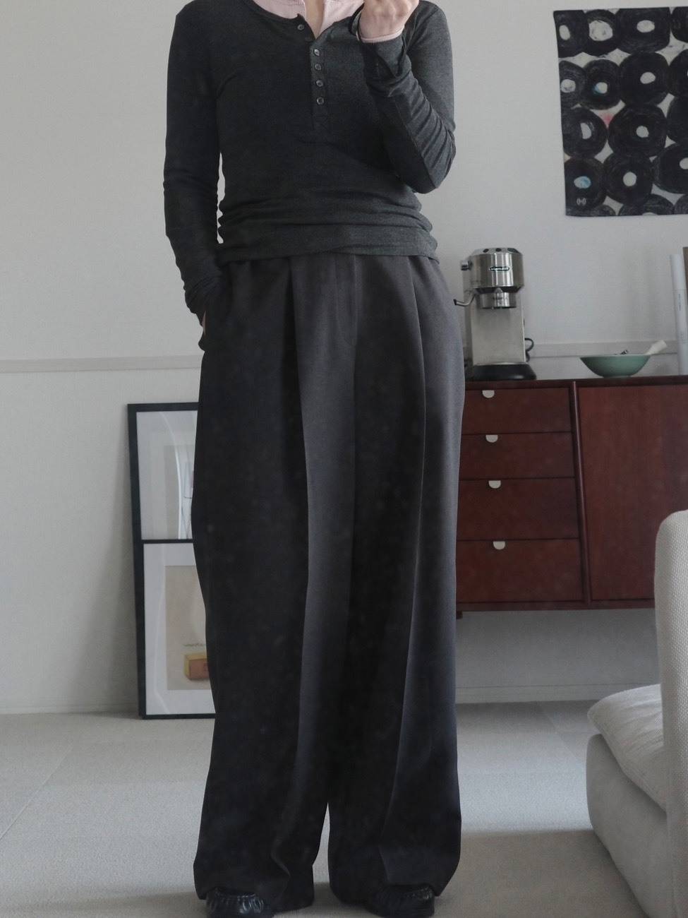 Mila Owen 美形ワイドパンツ