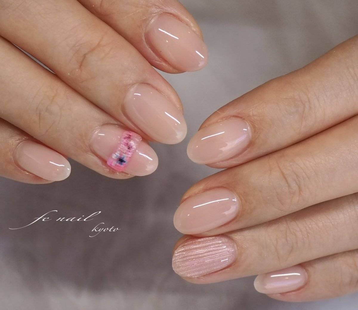 ベビーピンクネイル