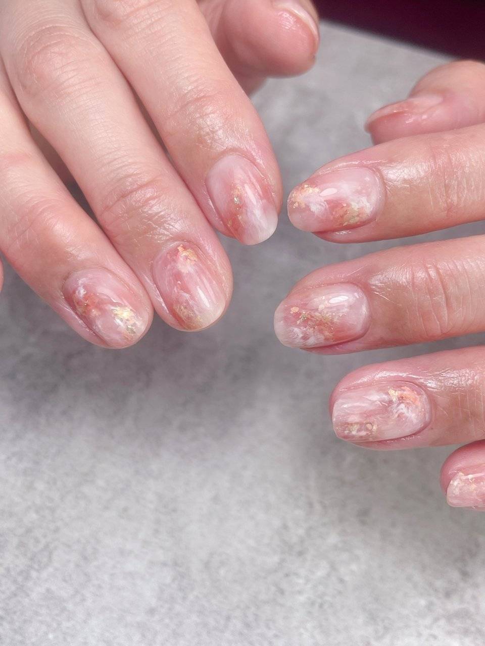 ベビーピンクネイル