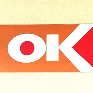  オーケーの看板 