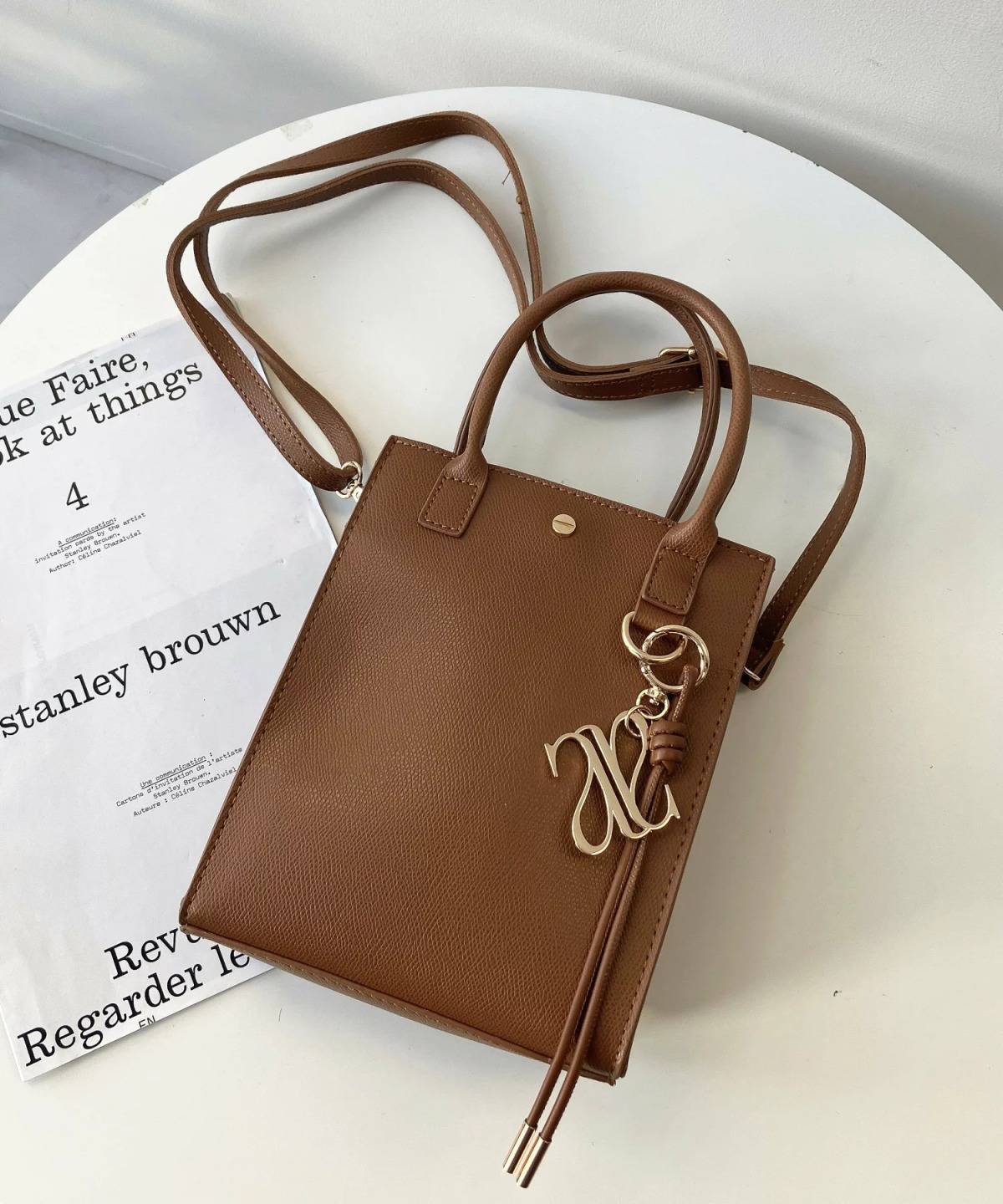 AS KNOW AS plus レイチェル2WAYショルダーバッグ