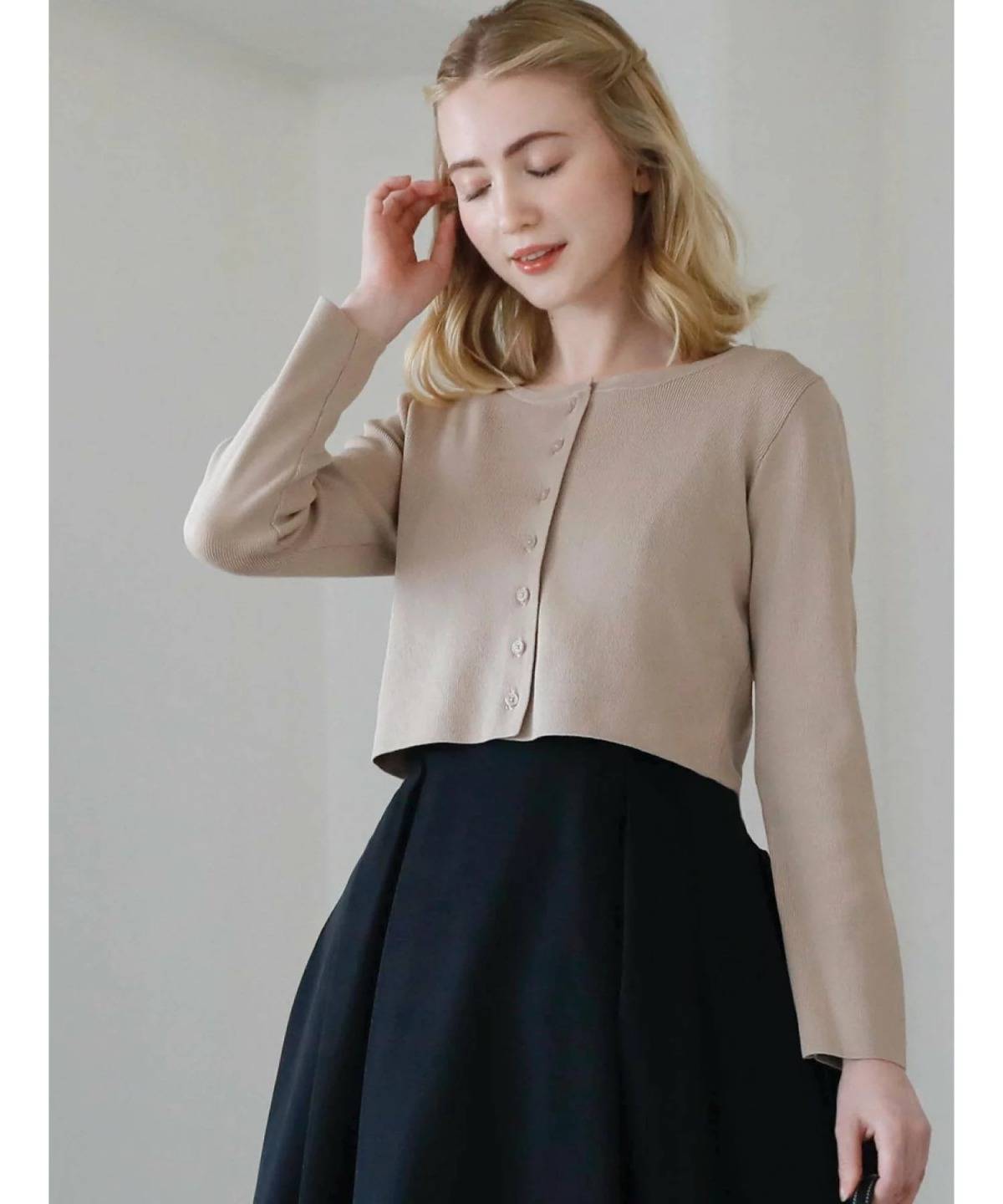 Regina Risurre コンパクト カーディガン