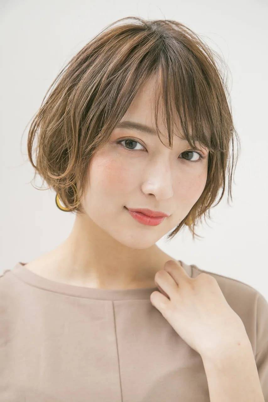 ニュアンスパーマショートボブ