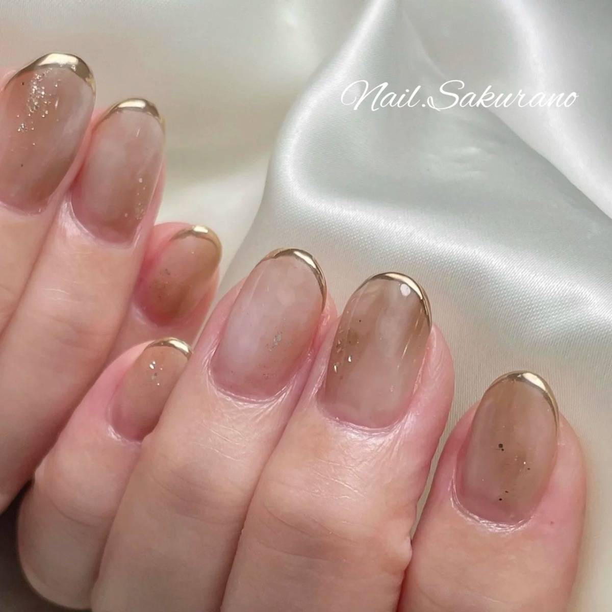 スキニーフレンチネイル