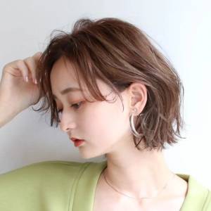  ラフ感こなれボブ 