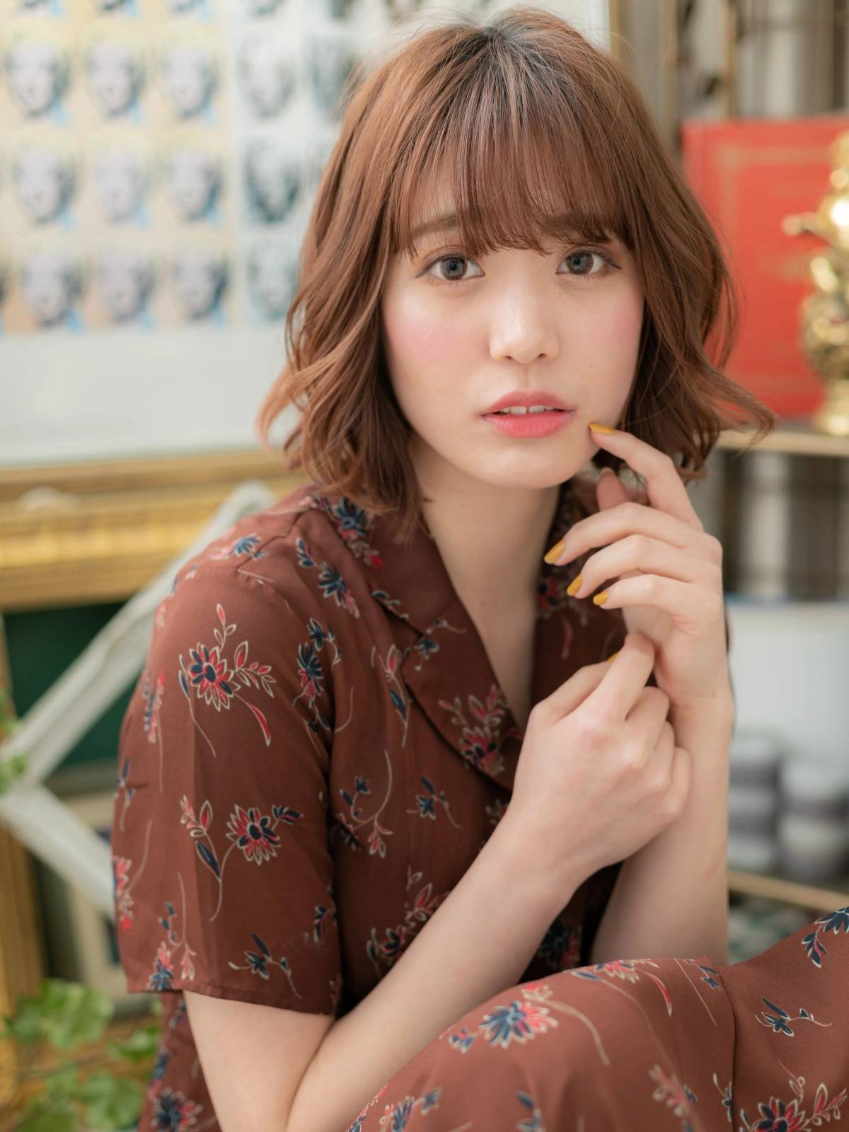 軽やかカールボブ