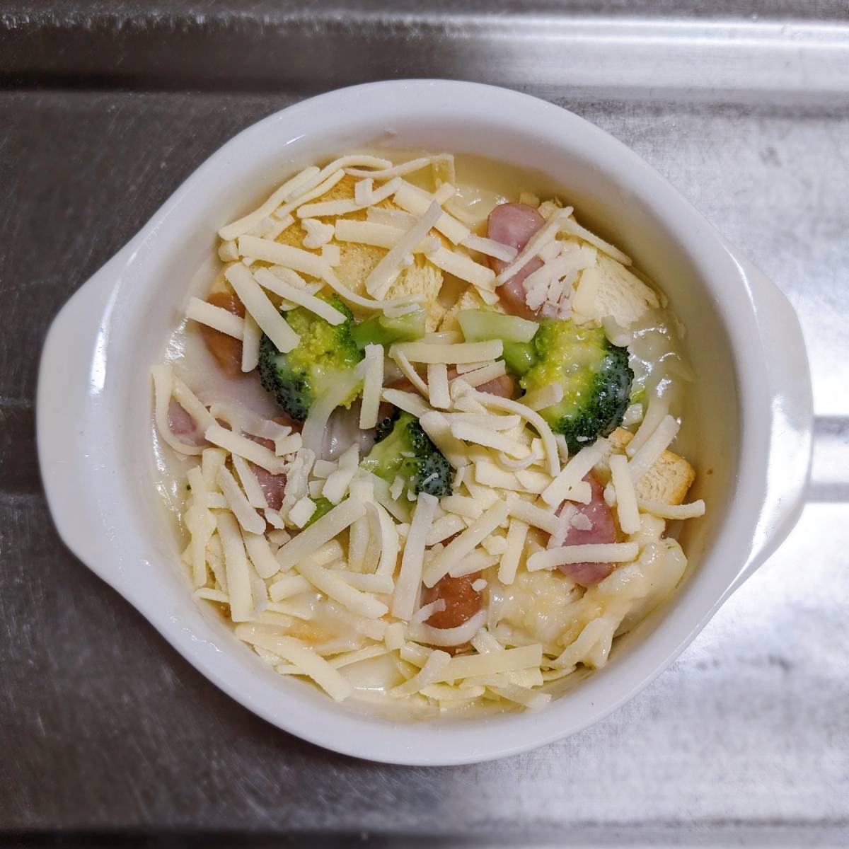 ヤマザキ公式の「パングラタン」のレシピ