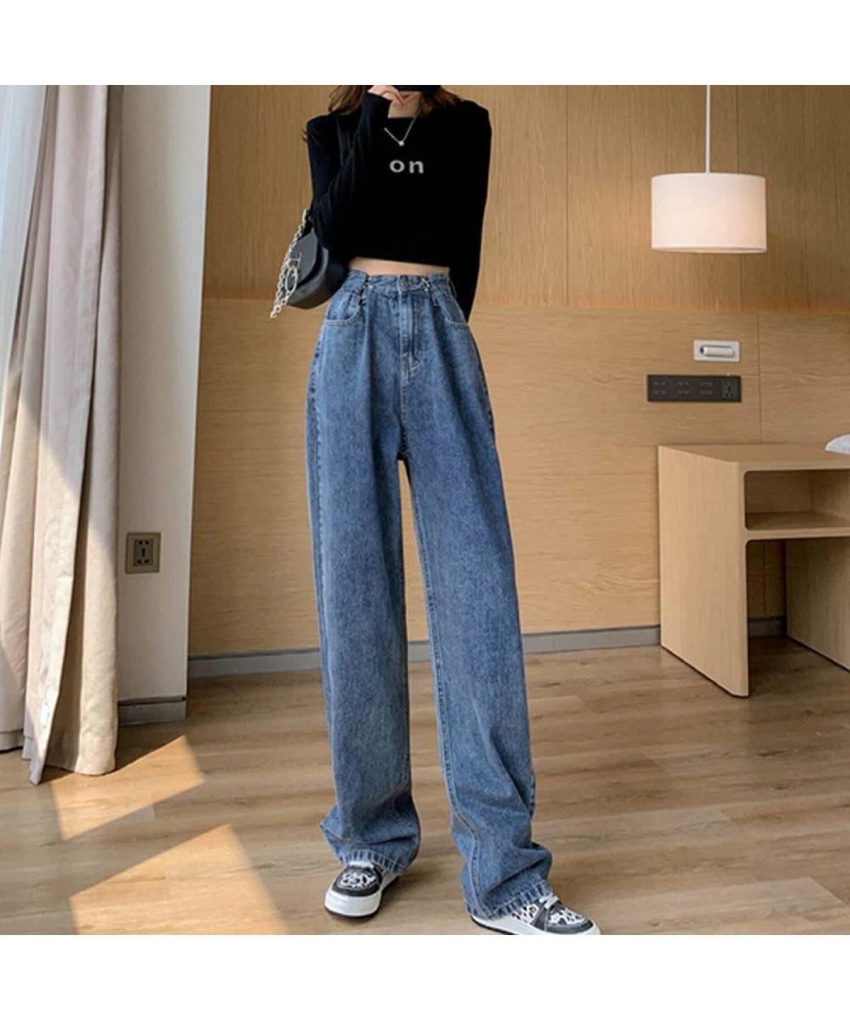 デニムパンツコーデ