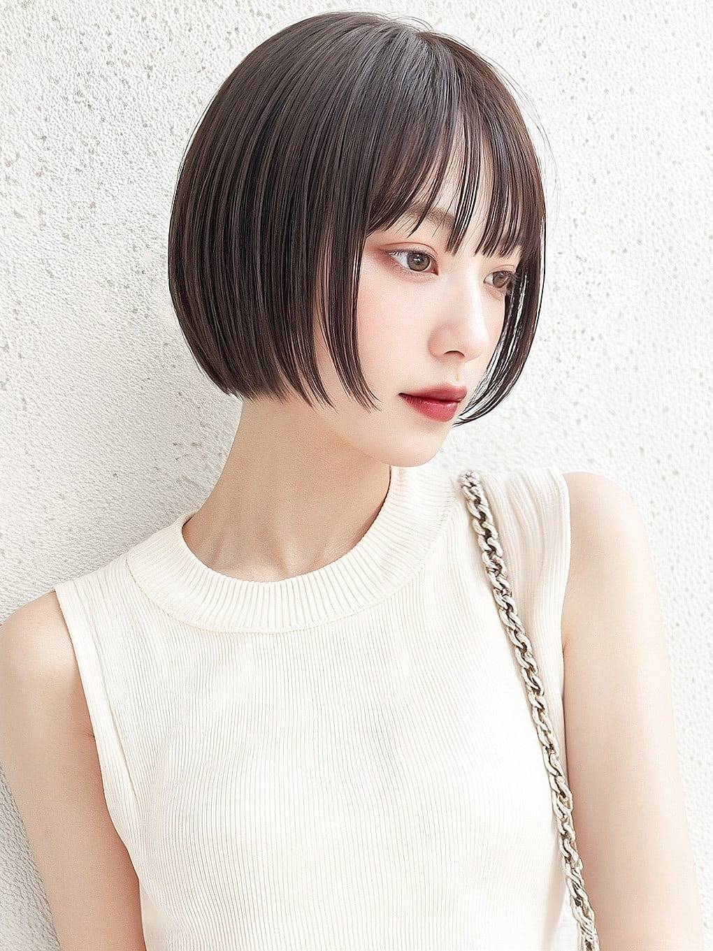 ダークカラーボブ