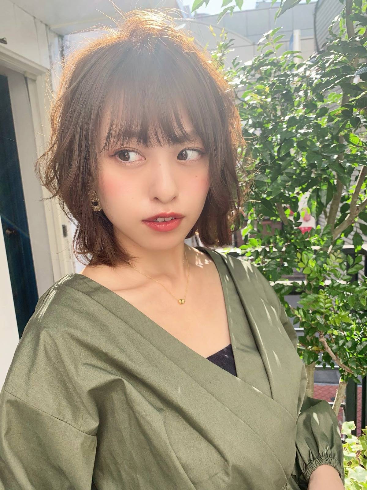 ゆるウェーブボブ